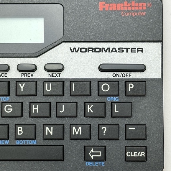 Vintage FRANKLIN WORDMASTER Deluxe Dictionary Merriam-Webster With Case - Picture 4 of 13